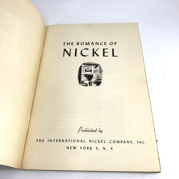 The Romace of Nickel Paperback Book 1947 Litho USA - Picture 2 of 6